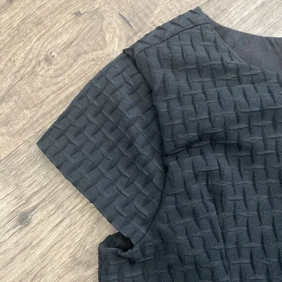 NWT Junie Blake Black Larynn Dress With Zipper Closure Size S - Picture 8 of 10